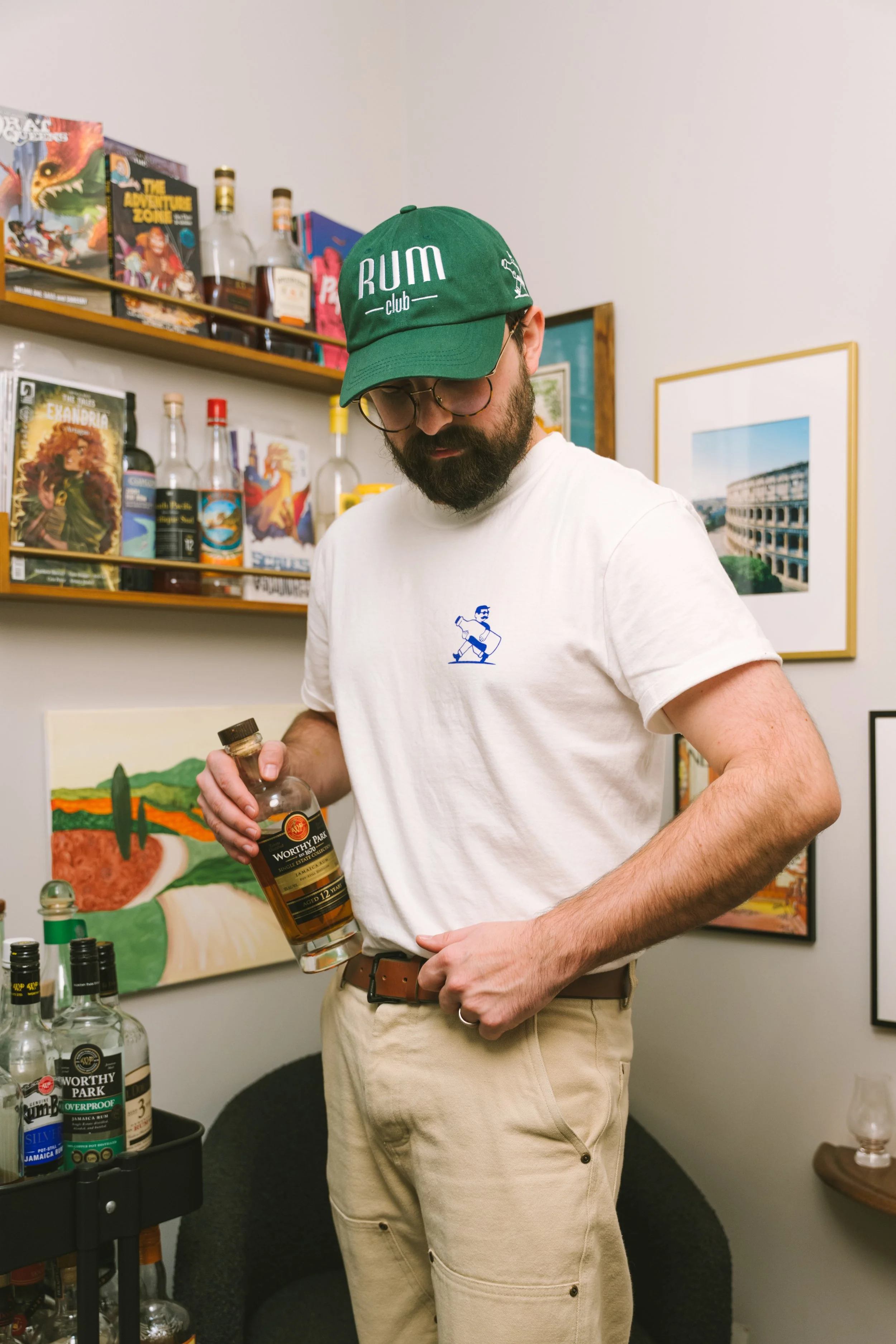 Rum Club Tee — “Fuck Run Club”