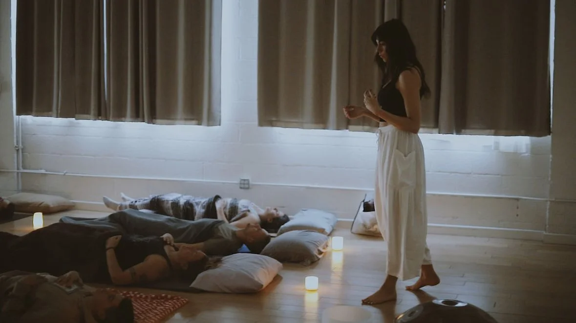 Breathwork in the salt cave w/ Kelsey Larson