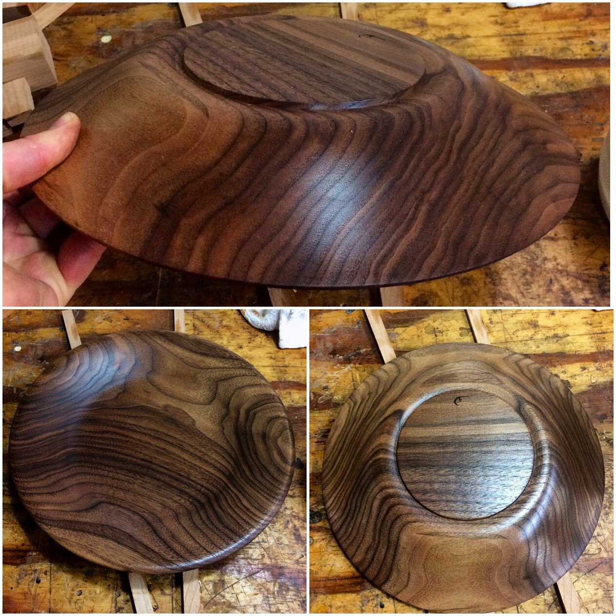 Black Walnut Plate.
