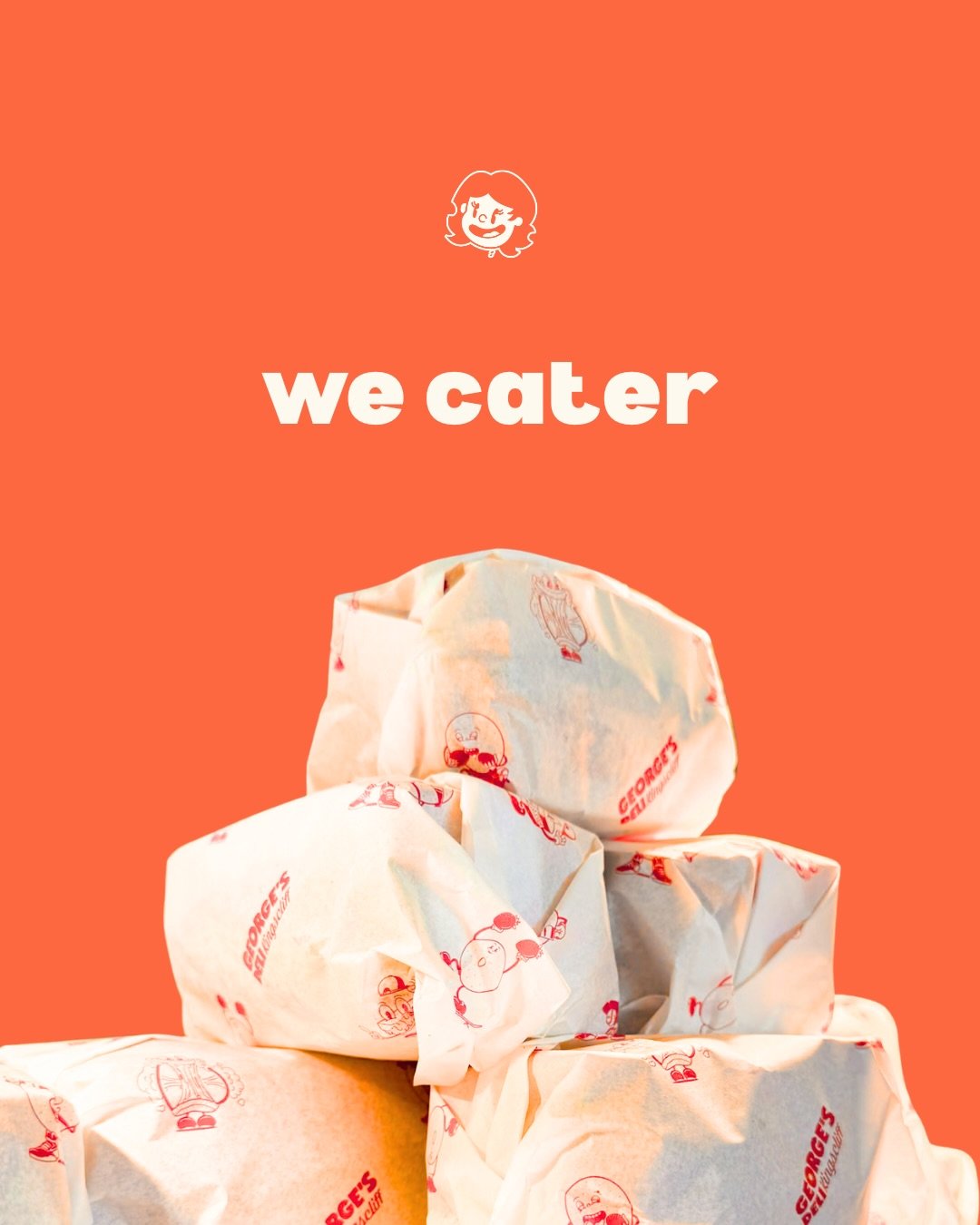 Got a crowd to feed?

From office lunches to family gatherings, Georges Deli caters for all kinds of occasions. Fresh sandwiches, pastries, and more&mdash;made with the same favourites you know and love.

For catering enquiries, get in touch at hello