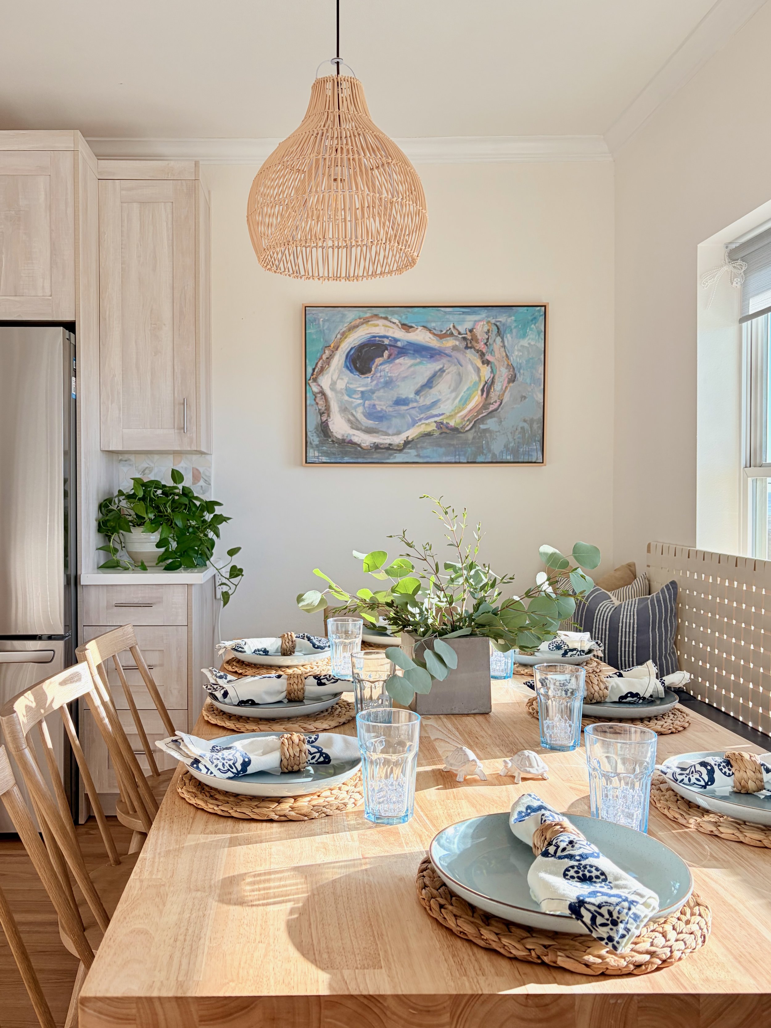 The banquet dining area is perfect for hosting a crowd! 