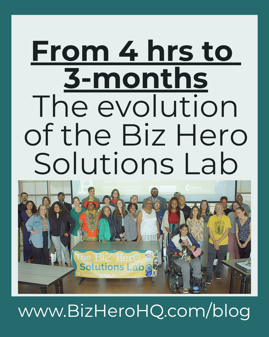 Introducing the Solutions Lab 3-month incubator