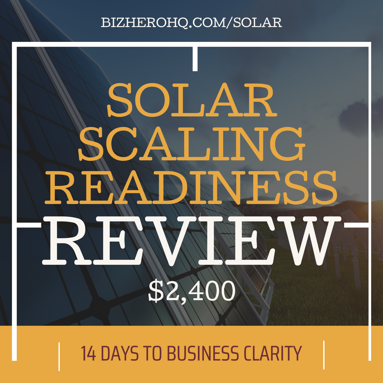 Solar Scaling Readiness Review