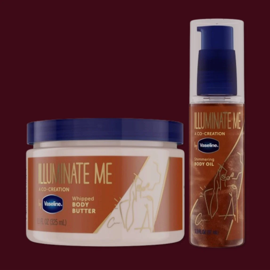 Illuminate Me by Vaseline - Body Butter &amp; Body Oil