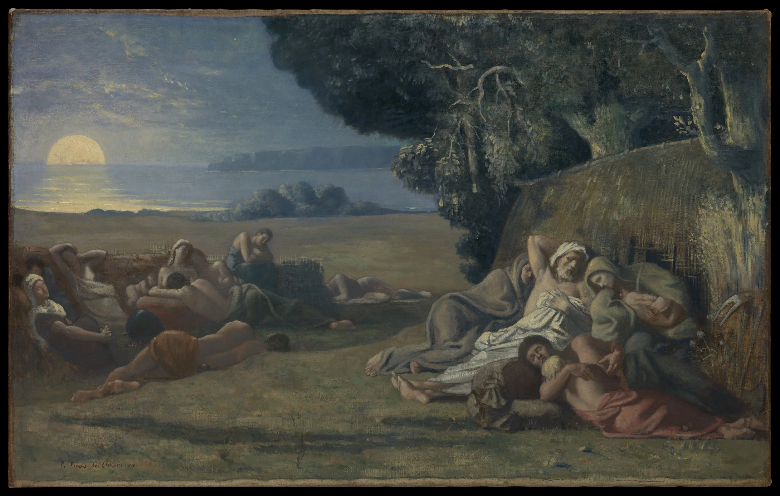 Sleep Pierre Puvis de Chavannes