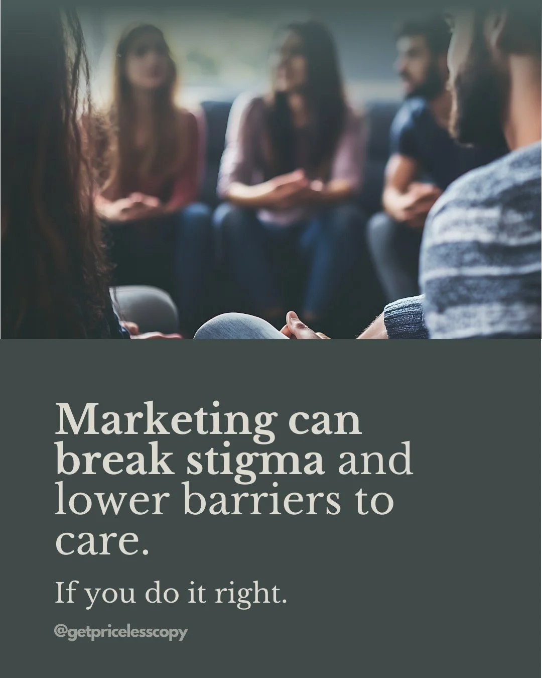 Therapy marketing isn&rsquo;t about flashy tactics or chasing likes. It&rsquo;s about connection.

Done right, marketing can:

✔️ Reduce stigma
✔️ Normalize mental health conversations
✔️ Help someone take the first step toward care

But here&rsquo;s