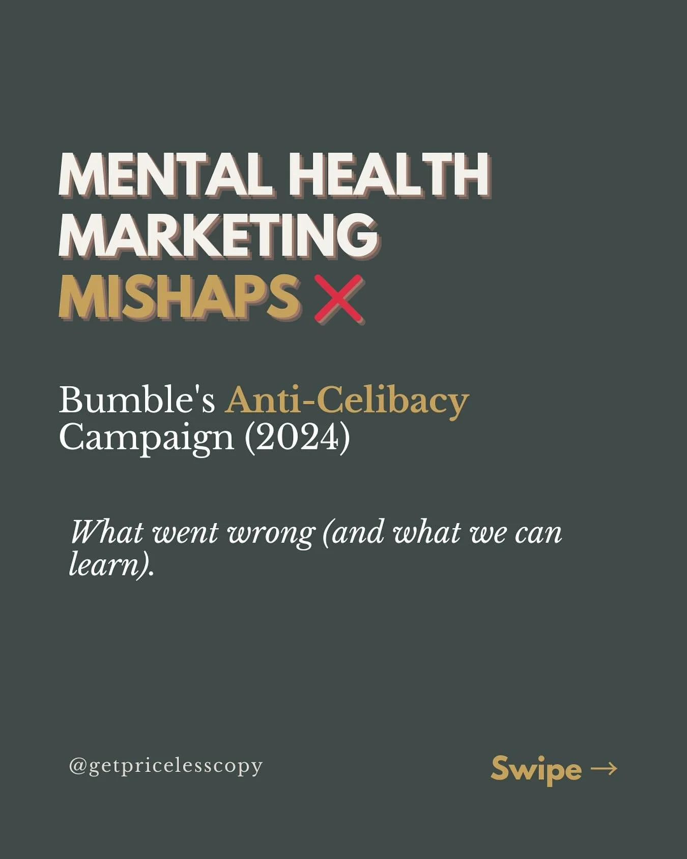 When Bumble launched its anti-celibacy campaign in 2024, it backfired &mdash; fast. Why? Because the message dismissed personal choices and invalidated autonomy.

That&rsquo;s the danger of tone-deaf marketing: it may grab attention, but it erodes tr