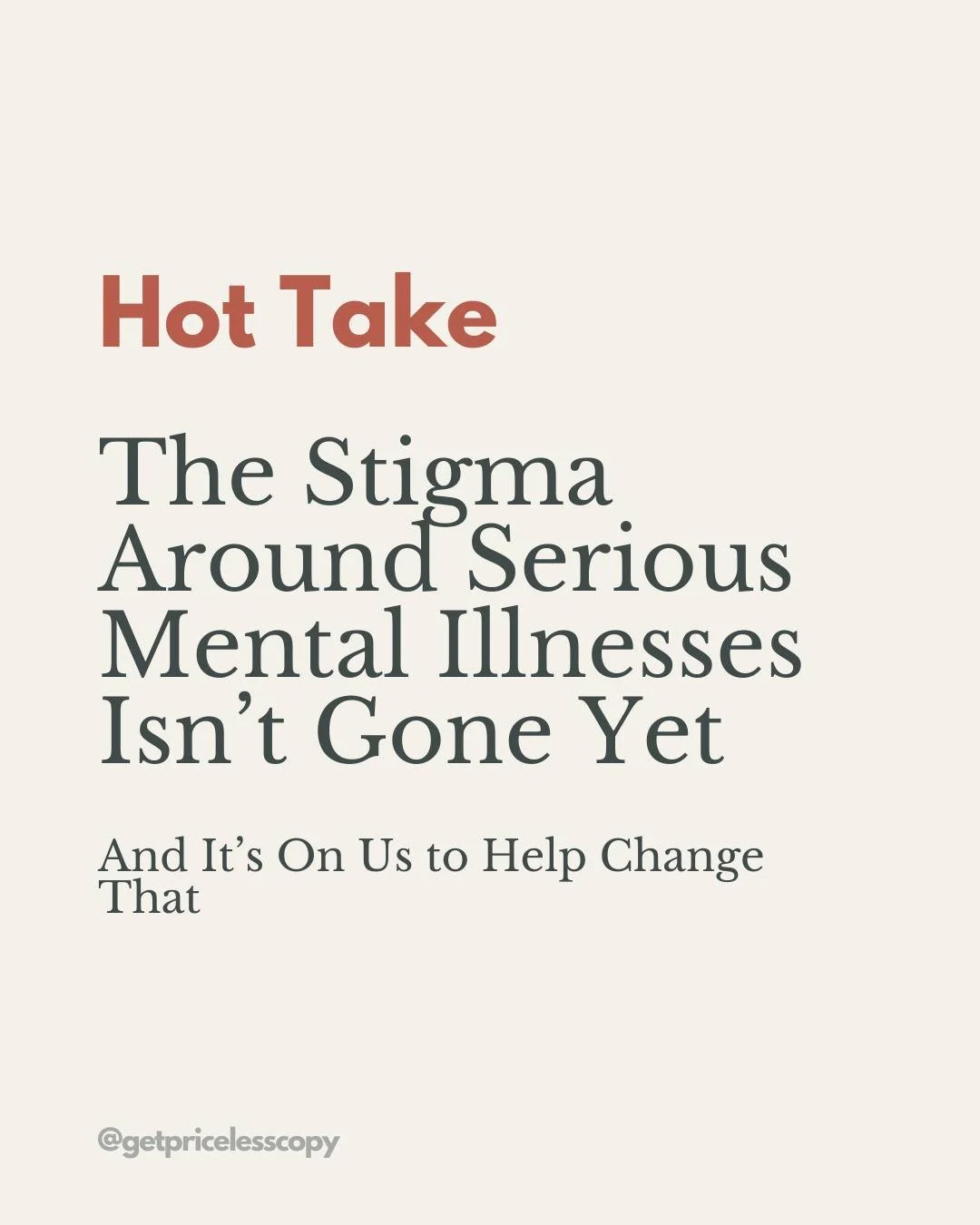 Too often, conditions like bipolar disorder, schizophrenia, and OCD are still whispered about, misrepresented, or misunderstood, even within the mental health field.
As therapists, creators, and advocates, we have a responsibility to lead with accur