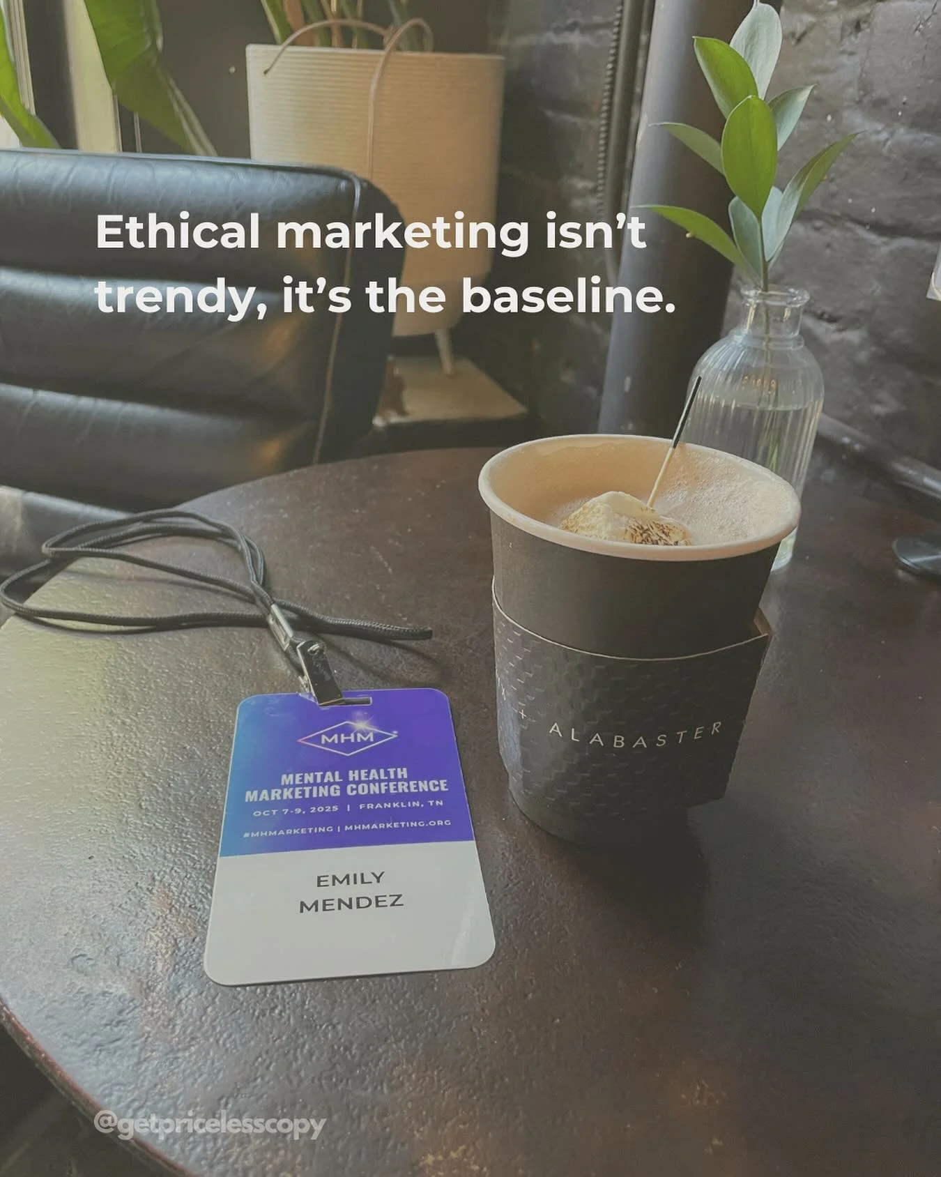 One takeaway that stuck with me from the Mental Health Marketing Conference:

Ethics in content isn&rsquo;t optional; it&rsquo;s the foundation. In mental health marketing, every post, caption, or story has the power to help or harm. The goal isn&rsq