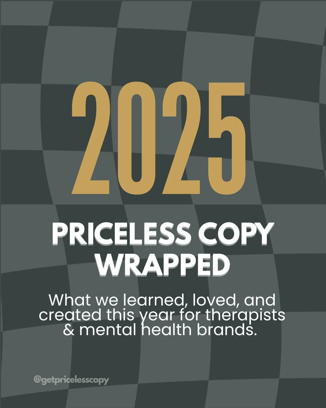 A look back at what mattered most to therapists and mental health brands in 2025. Here&rsquo;s to even more aligned, human-centered marketing in 2026.

#spotifywrapped #therapistlife #privatepracticeowner #mentalhealthmarketing #marketingfortherapist