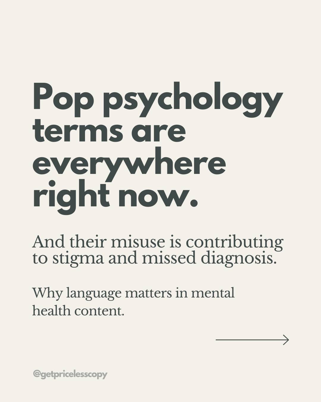 For people seeking answers, mental health language can either clarify or confuse. We believe it should clarify. Clear, accurate language helps people feel supported. 

#marketingfortherapists  #privatepracticetips
#marketingforcounselors #mentalhealt