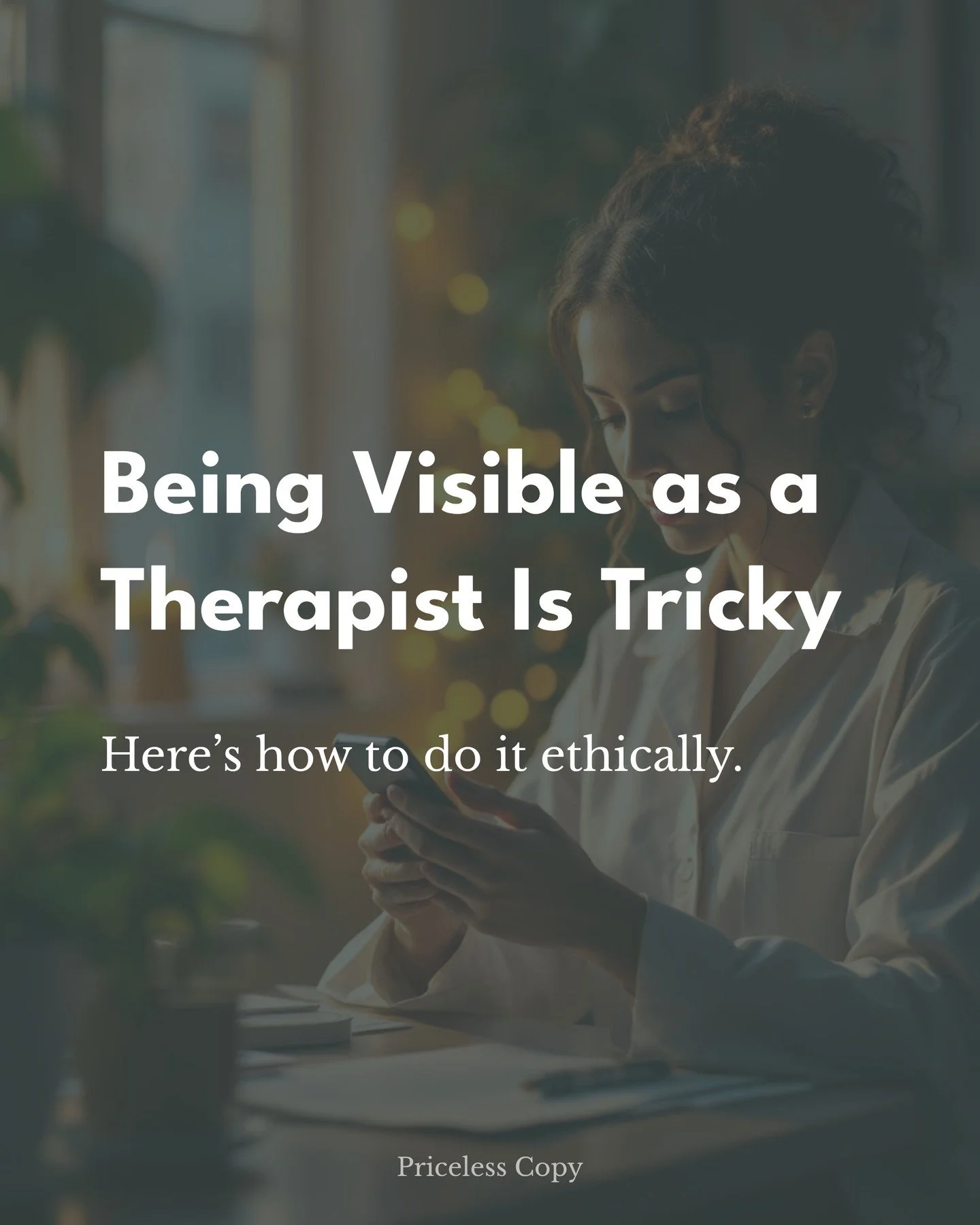 If you&rsquo;re posting online as a therapist, then you need to read this! 

Learn how to build trust, grow your practice, and stay clinically grounded while showing up publicly. 

#MentalHealthMarketing #TherapistEntrepreneur #ClinicalEthics #Behavi