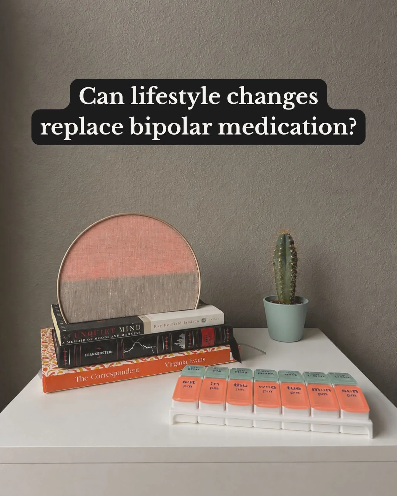 Can lifestyle changes replace bipolar medication?

When I was a therapist, it was a question I heard from clients.  And, when I was later diagnosed with bipolar, I found myself asking my psychiatrist the same question, even though I already knew the 