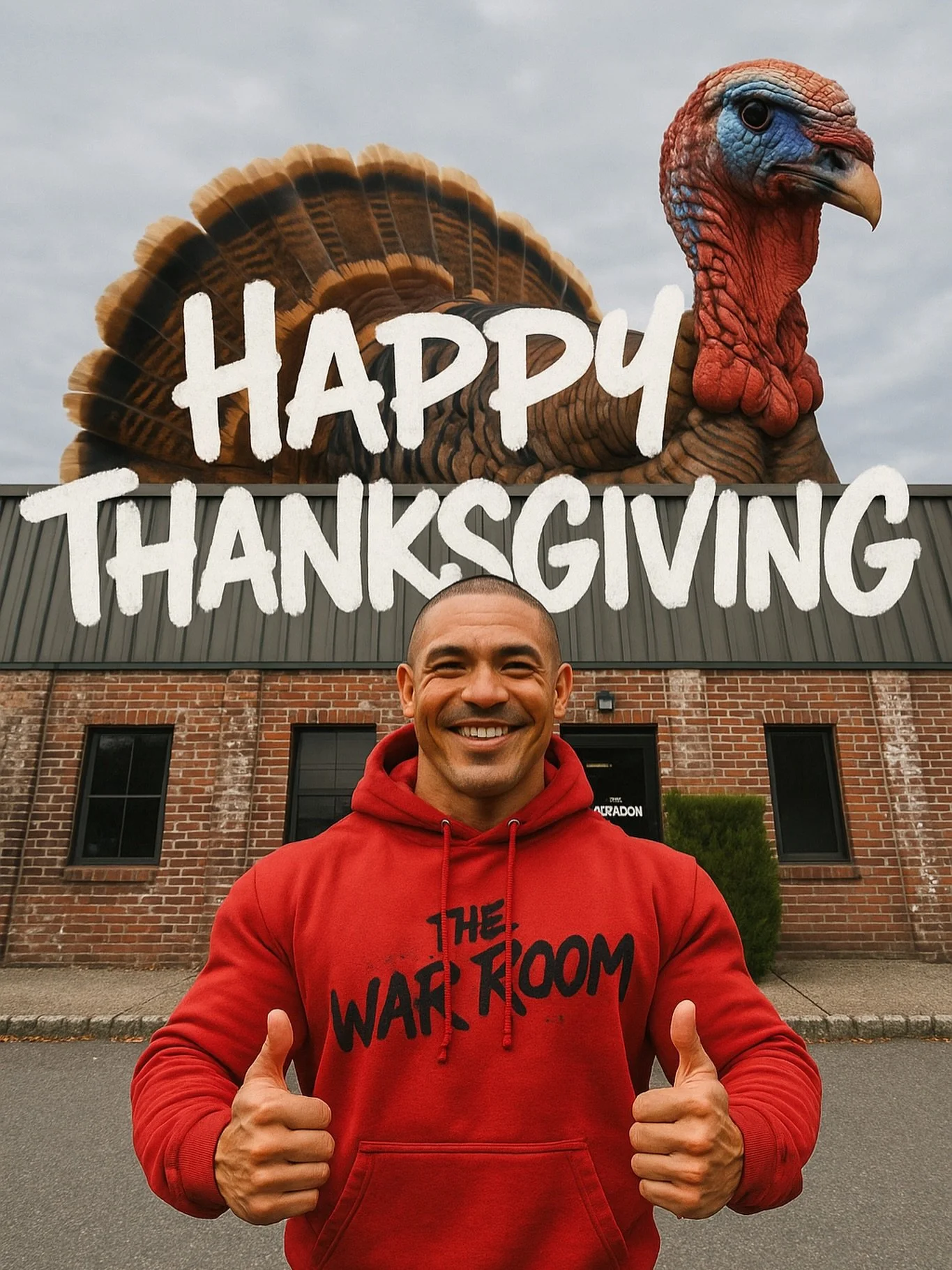 Happy Thanksgiving to All from the War Room!⚔️

🚫This Thursday we have NO staffed hours🚫
✅ Open 24/7 for members only ✅
🎫Scheduled day passes ARE available for Thanksgiving but must be booked before Wednesday night 11PM 🎫

Day Passes are $20 [ Ap