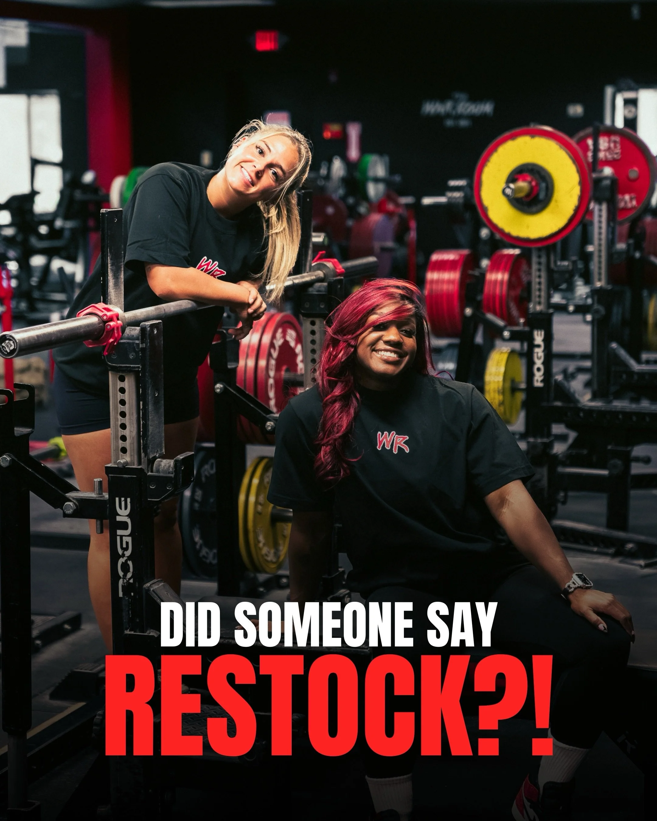 FULL SIZE RUN ✔️

You asked and you receive 👀 &mdash; Boxy Style &amp; Comp Style shirts are now IN &amp; AVAILABLE❤️

⚔️Grab one in gym or save yours now by DMing us &ldquo;Merch&rdquo; 

#thewarroomnj #merch #newdrop