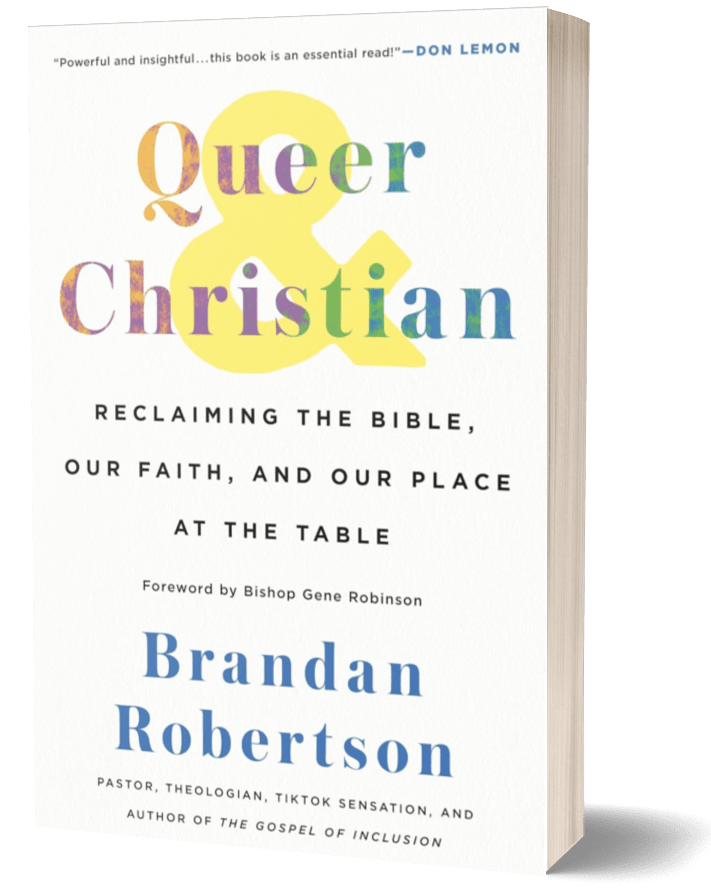 Signed Hardcover of "Queer & Christian: Reclaiming the Bible, Our Faith, and Our Place at the Table"