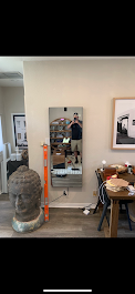 Heavy french cleat mirror installation in North Las Vegas 