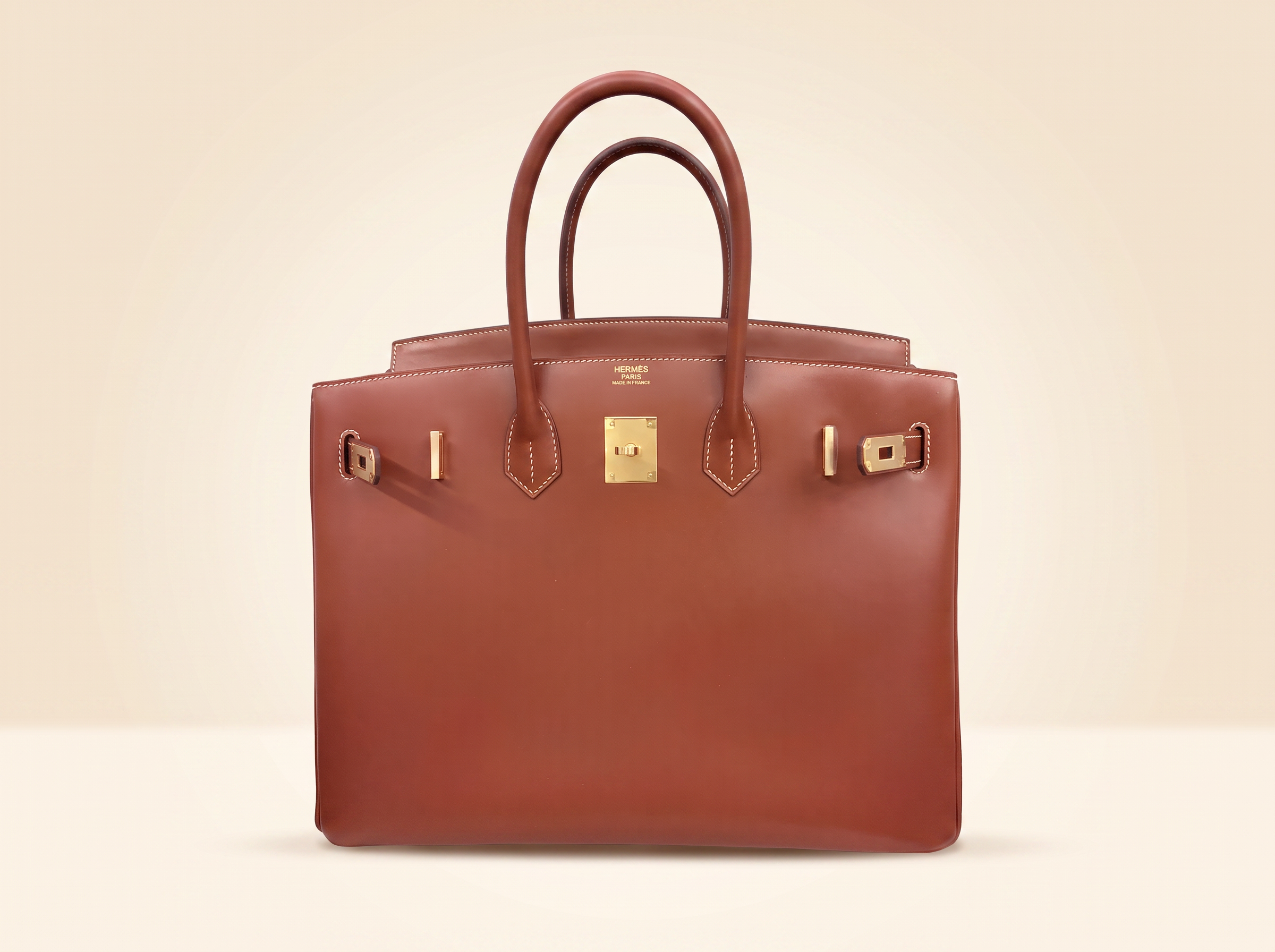 Luxury Cognac Leather Handbag.png