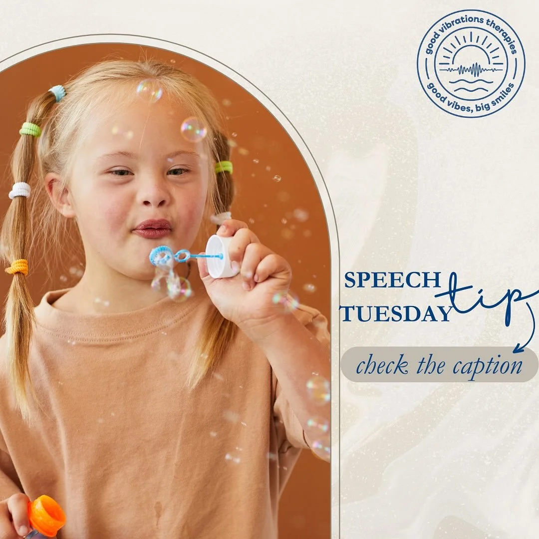 🌬️ Breath Power = Speech Power!💨

Activities like&nbsp;blowing bubbles, pinwheels, or cotton balls&nbsp;help strengthen the same muscles used for speech! 💪 Turn it into a game &mdash; who can blow the biggest bubble or move the cotton ball across 