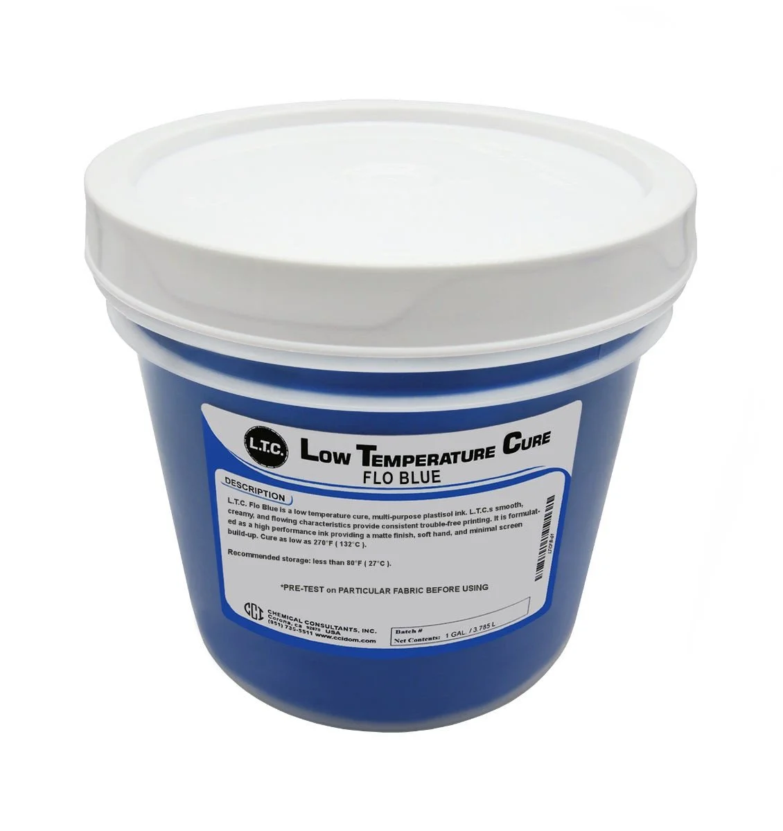 L.T.C. Fluorescent Blue Plastisol Ink