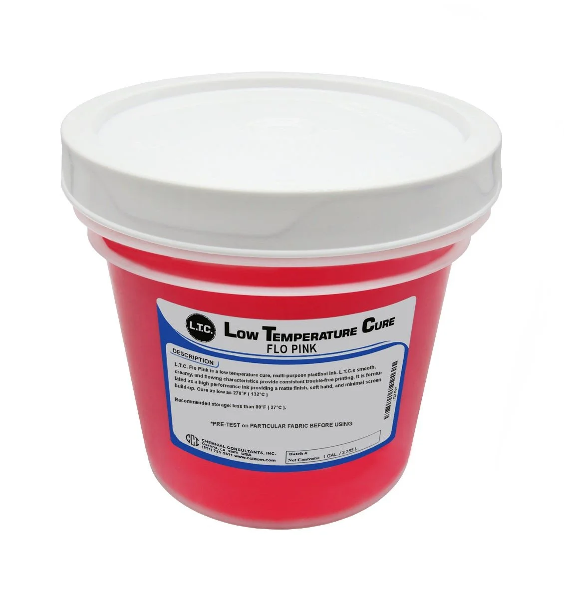 L.T.C. Fluorescent Pink Plastisol Ink
