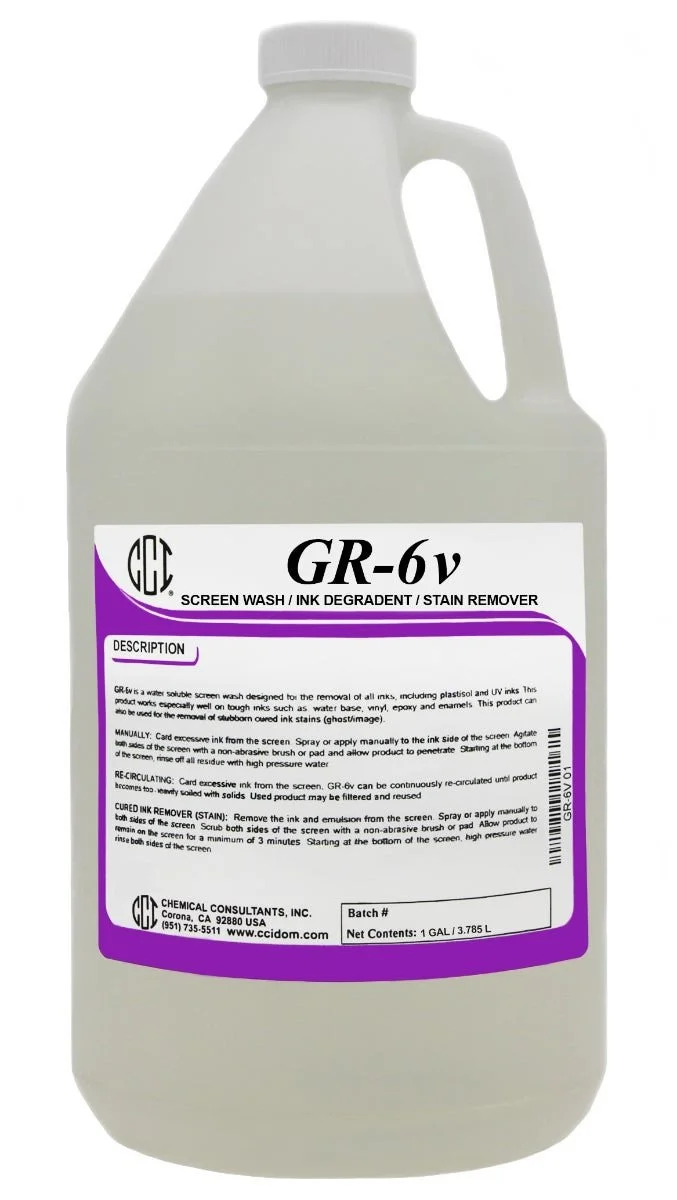 CCI GR-6v Ink Degradent Recirculating Screen Wash