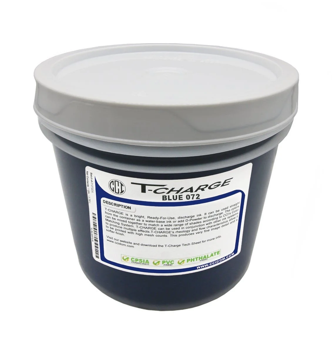 T-Charge Blue 072 RFU Discharge Ink