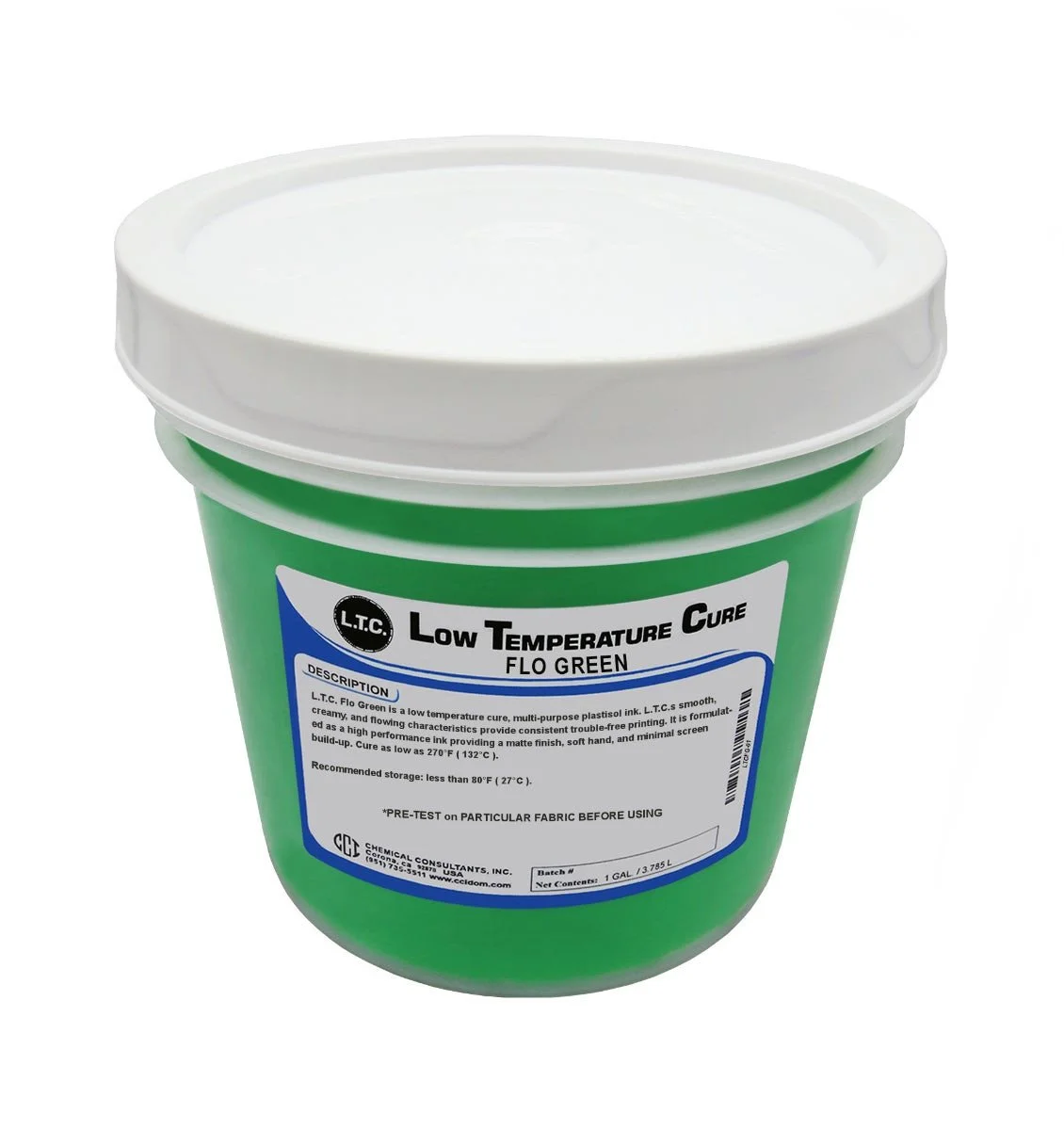 L.T.C. Fluorescent Green Plastisol Ink