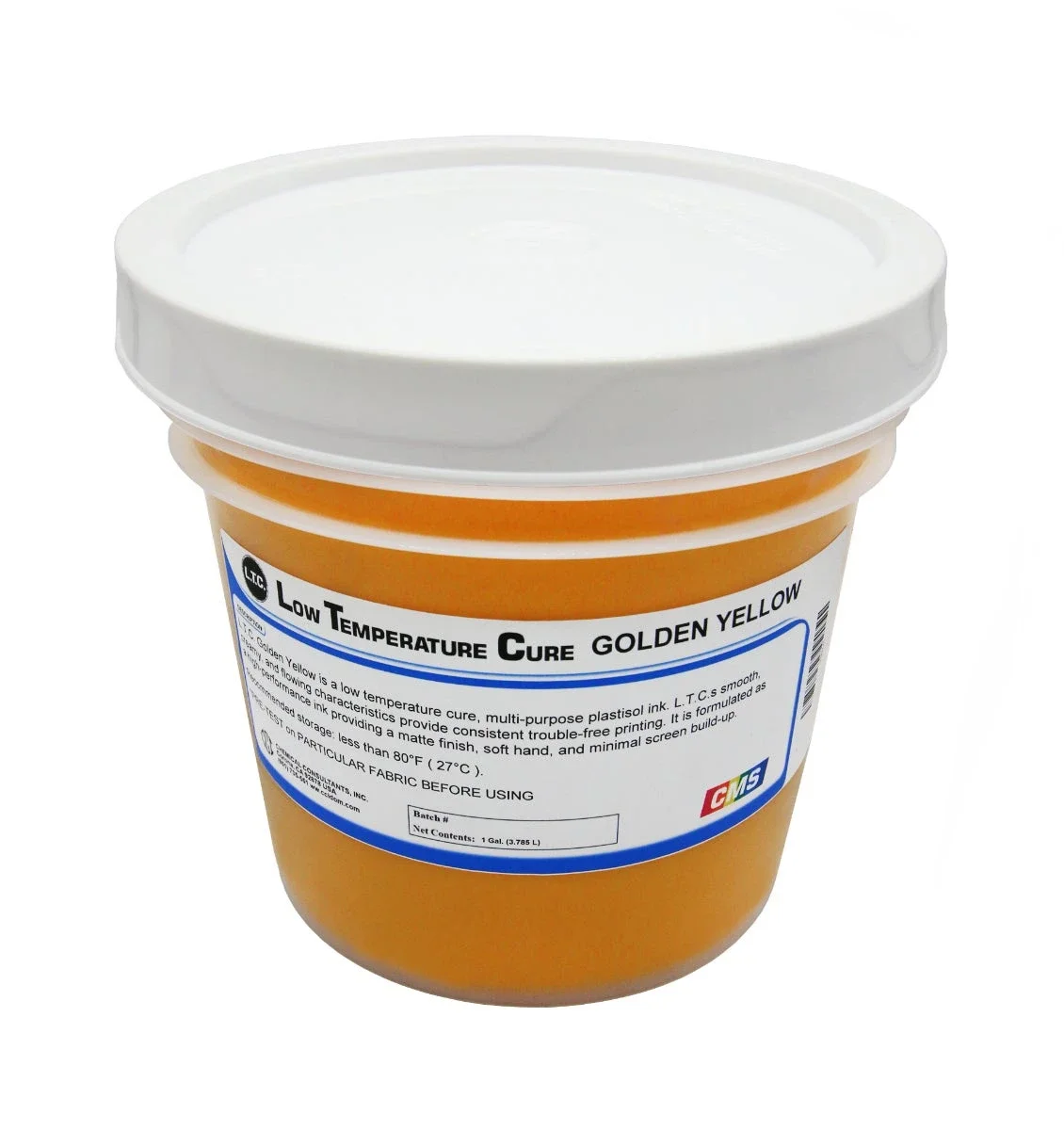 L.T.C. Golden Yellow Plastisol Ink