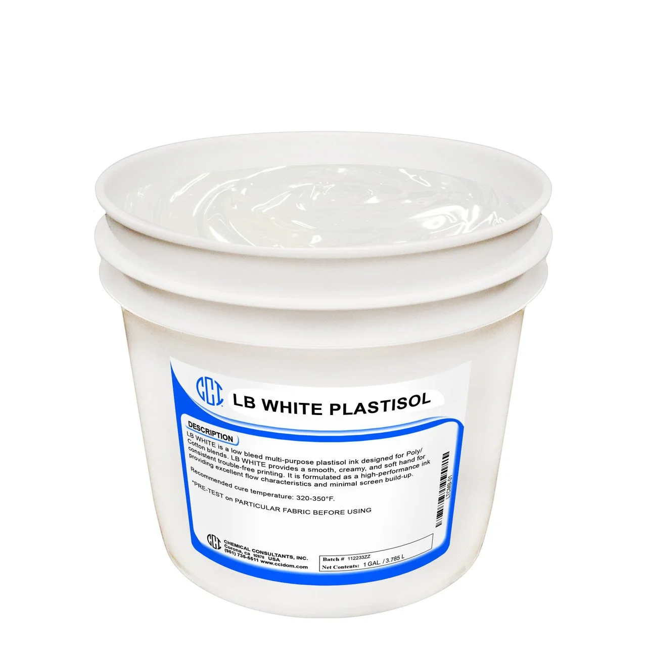 LB White Plastisol Ink