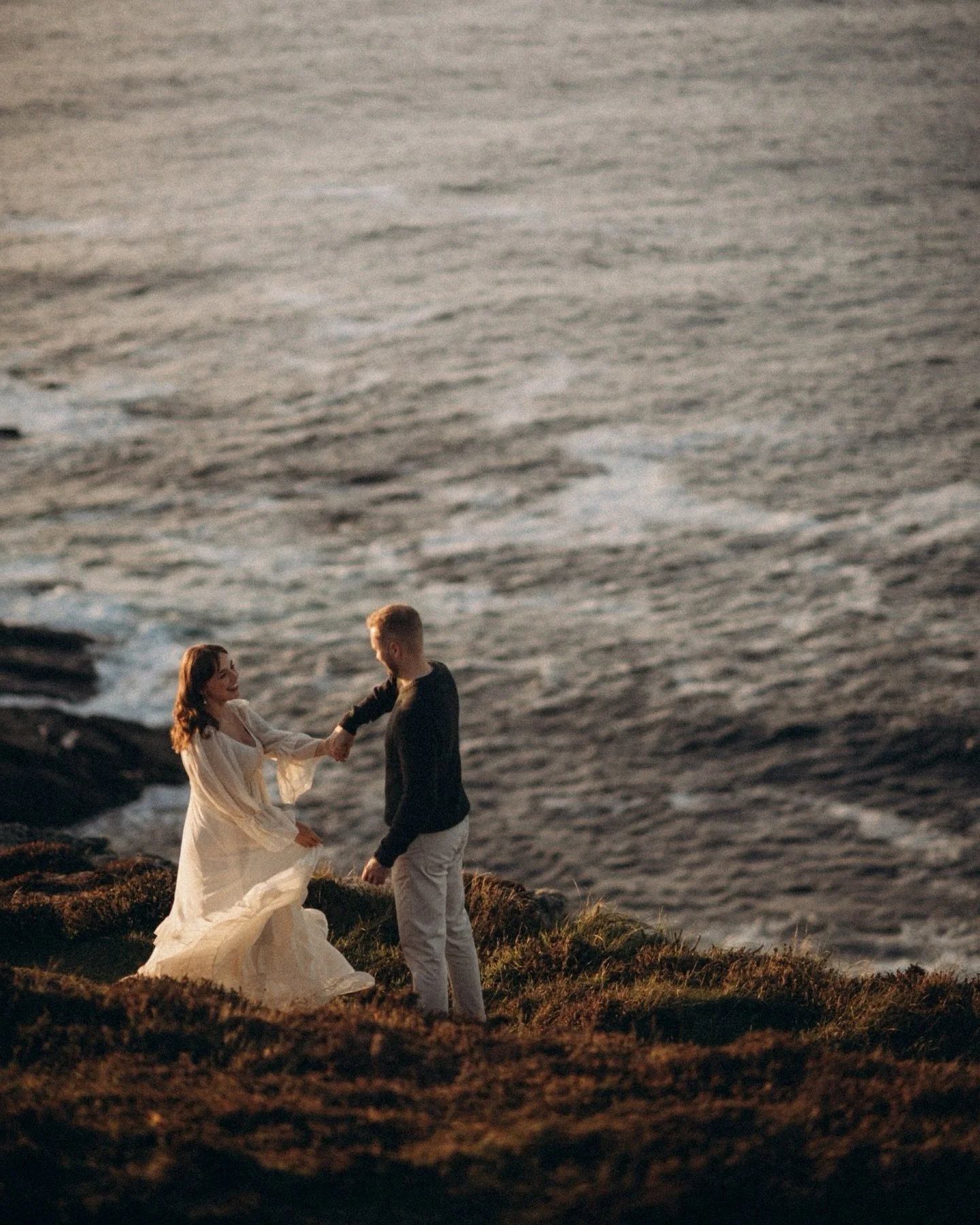 Phoebe and Cain 

The sunset tried, but love still stole the show 🖤