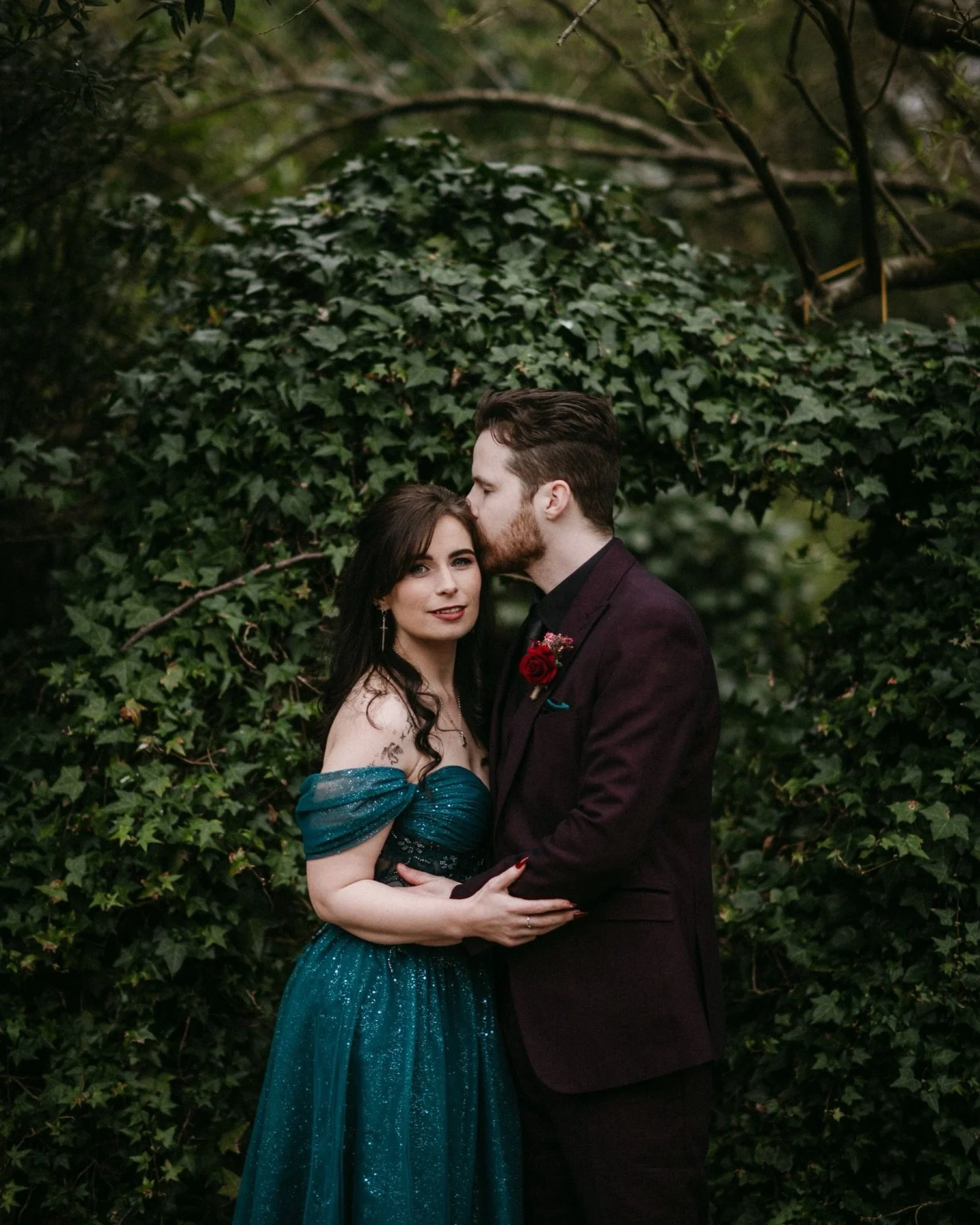 Till death 🖤

Kristina and Gary at @thestationhousehotel