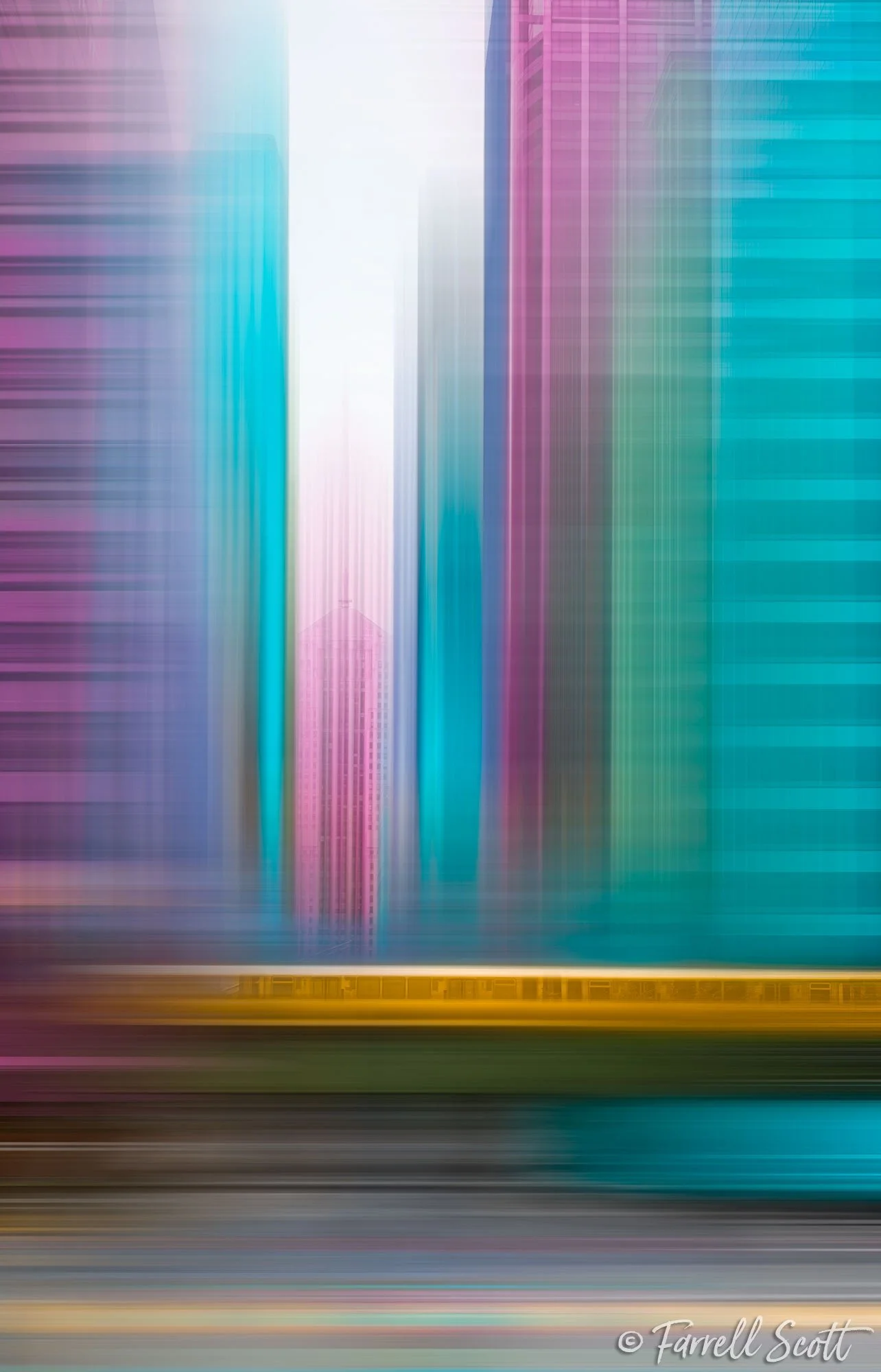 Farrell Scott Chicago-L-Train-Blur
