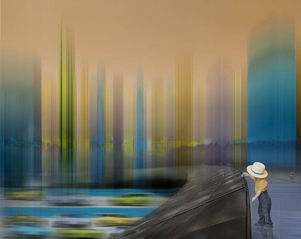 Carol Hoffecker Blurred landscape