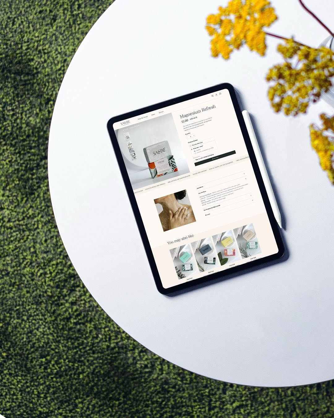 If you&rsquo;re into #lowtox living, you have to check out @saebe.naturals 

We recently had the pleasure of bringing their new soap range to life online with a custom Shopify website.

From brand strategy and briefing the stunning packaging (expertl