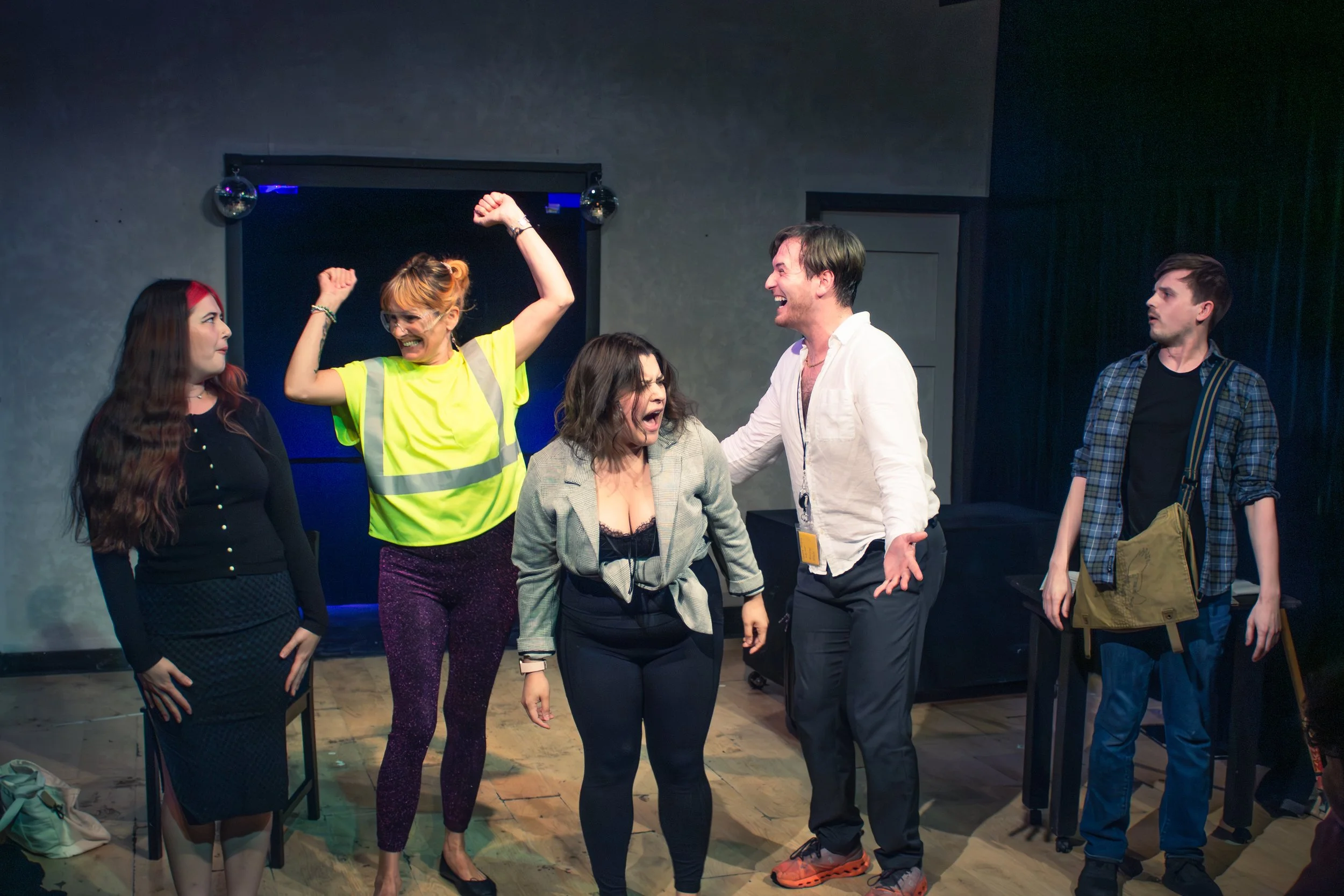 Mich Ferro, Bridget Hanks, Veli Gonzalez, Joshua Luper, and Adam Kroksh in 'Uncommon Time'