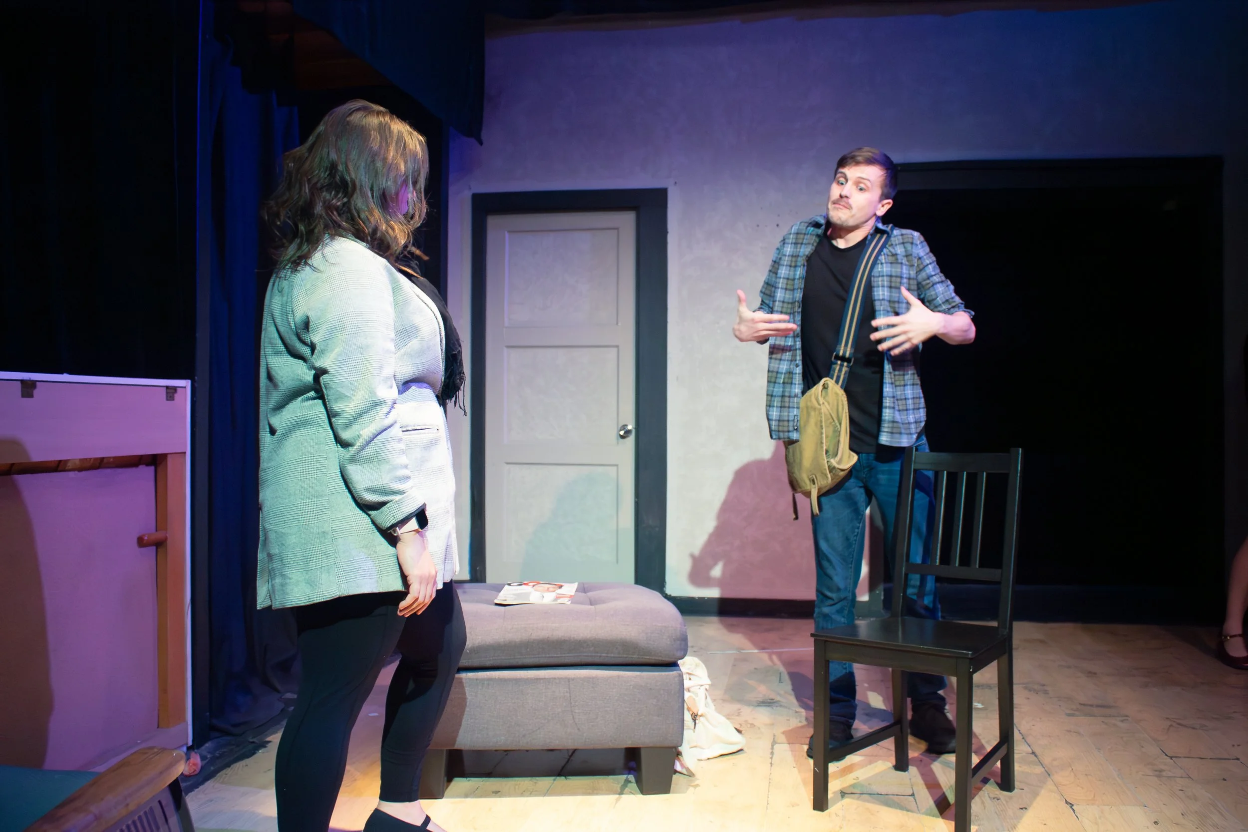 Veli Gonzalez and Adam Kroksh in 'Uncommon Time'

