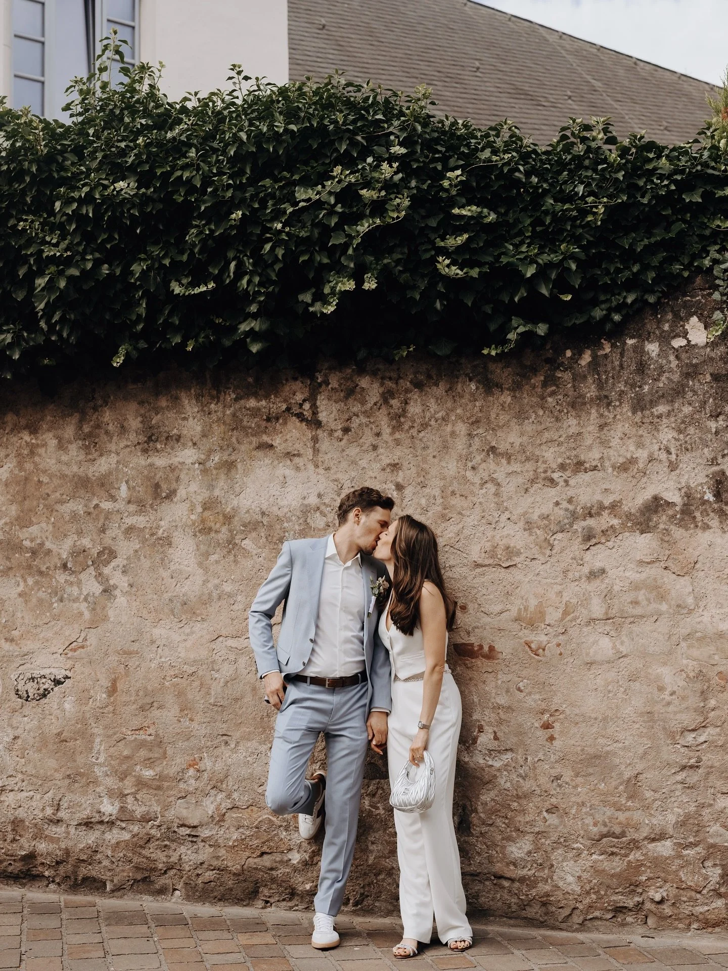Just a heartbeat away from &lsquo;I do&rsquo; 💍
#love #wedding #couple #ido