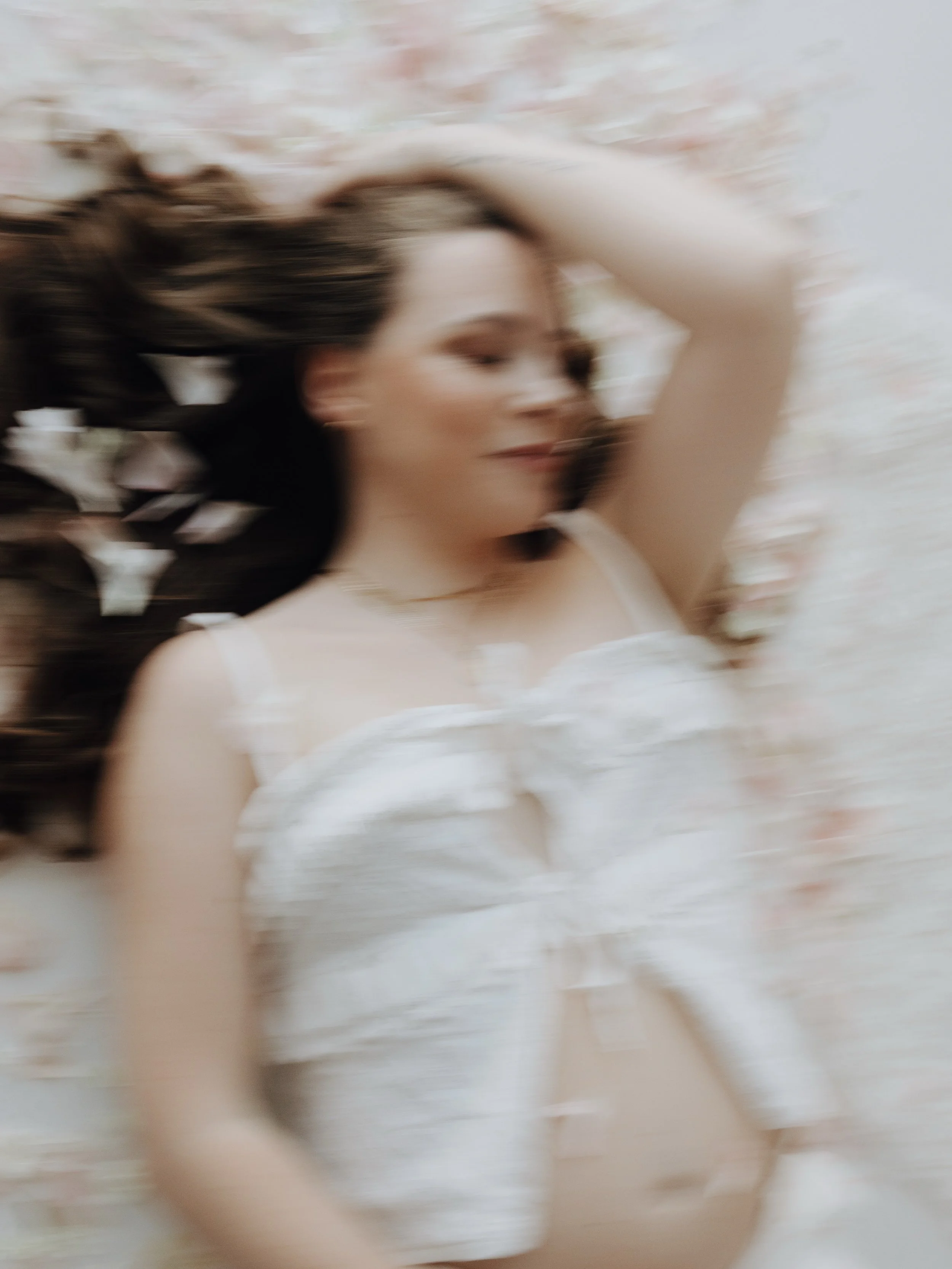 Covered in petals, blooming from within. 🌸