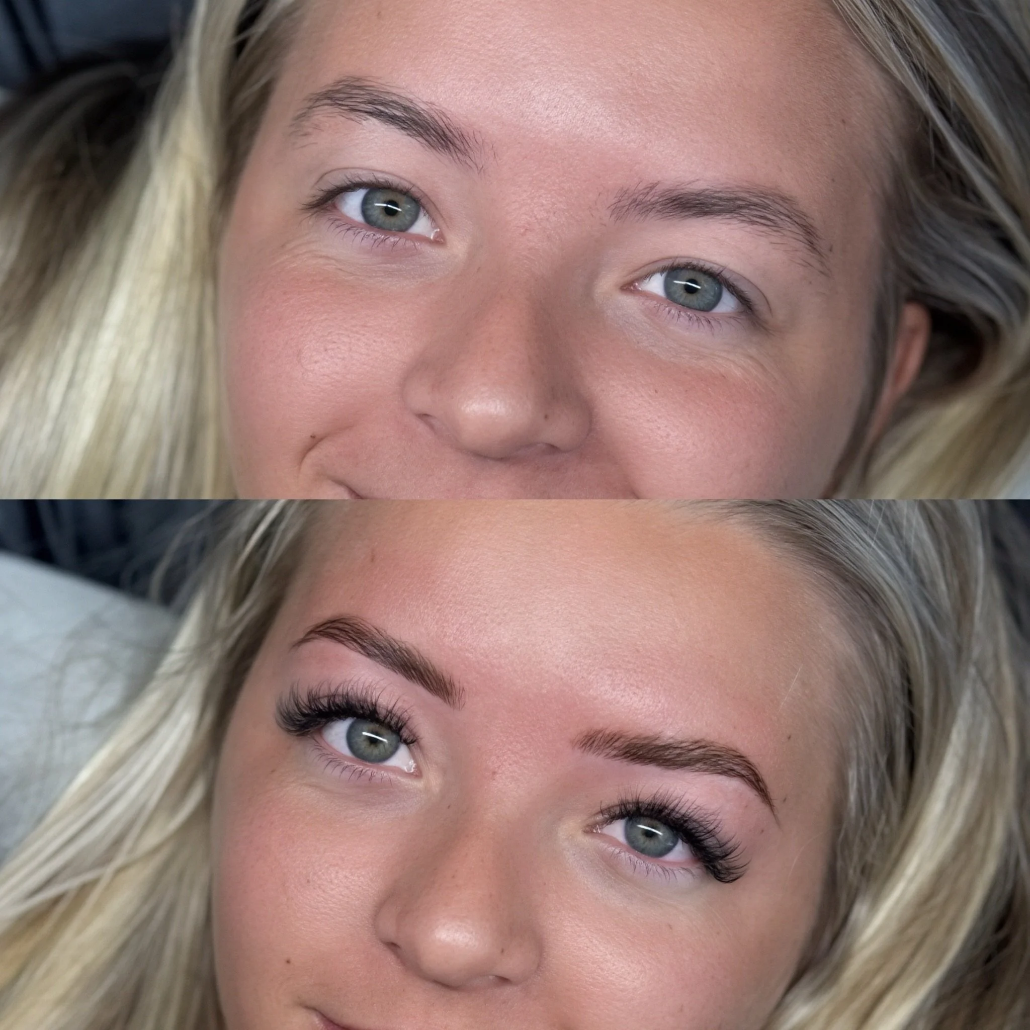 A little refresh for this bride to be 🤍🥂

#lashextensions #browtint #browlamination #customizedshaping #birminghamalabama