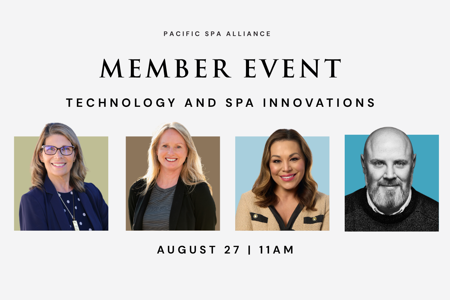 Q3 members event, Technology and Spa Innovations