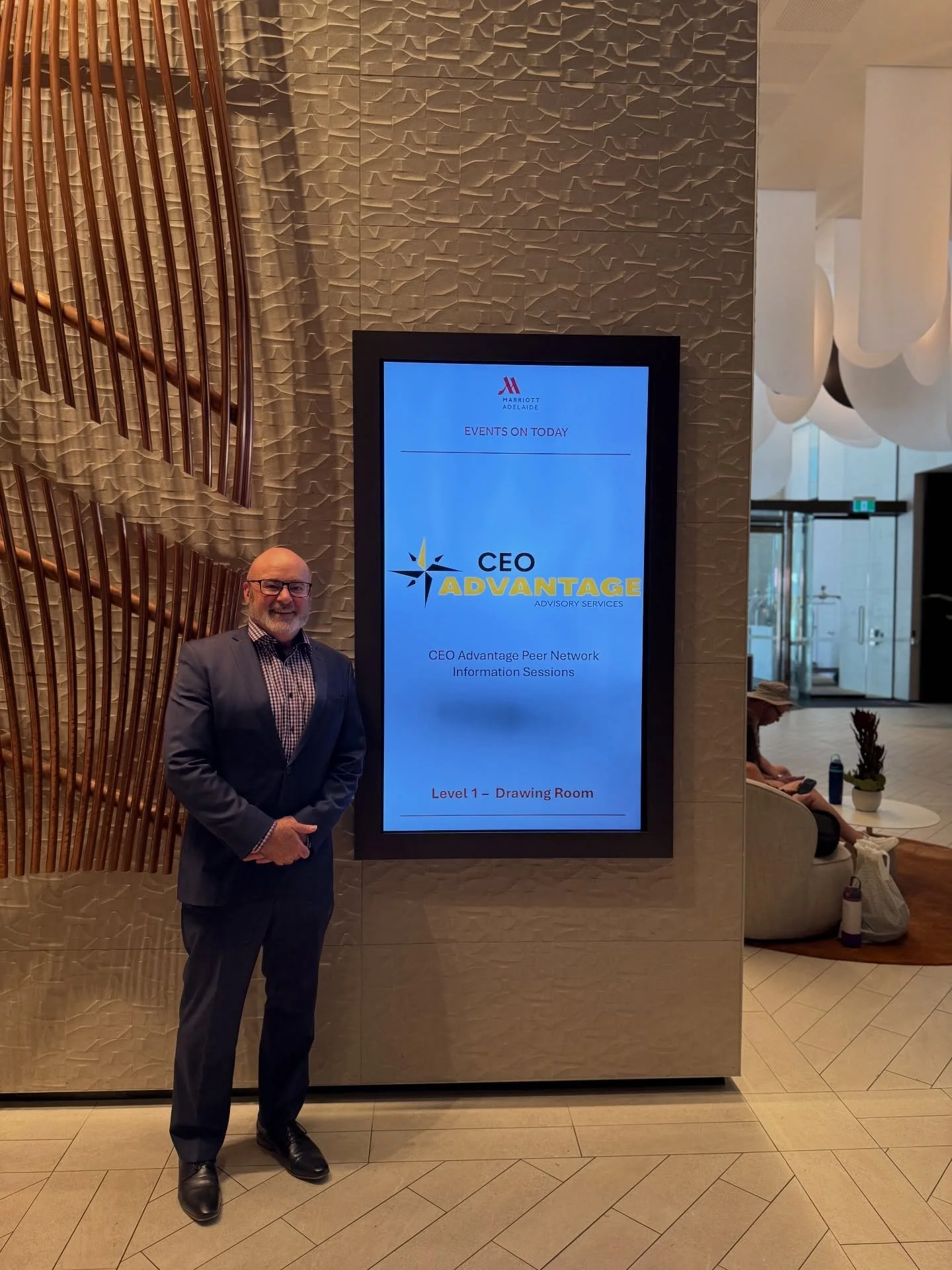 Such a great morning launching CEO Advantage Peer Network