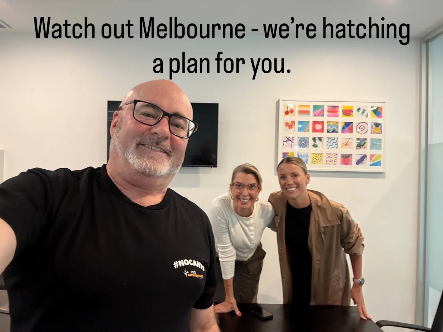 Watch out Melbourne - we&rsquo;re hatching a plan.
CEO Advantage Impact People Solutions and Head Recruitment are three fantastic companies that are driven by getting great human results for great humans.
Robyn Djelassi has SO much expertise in HR - 
