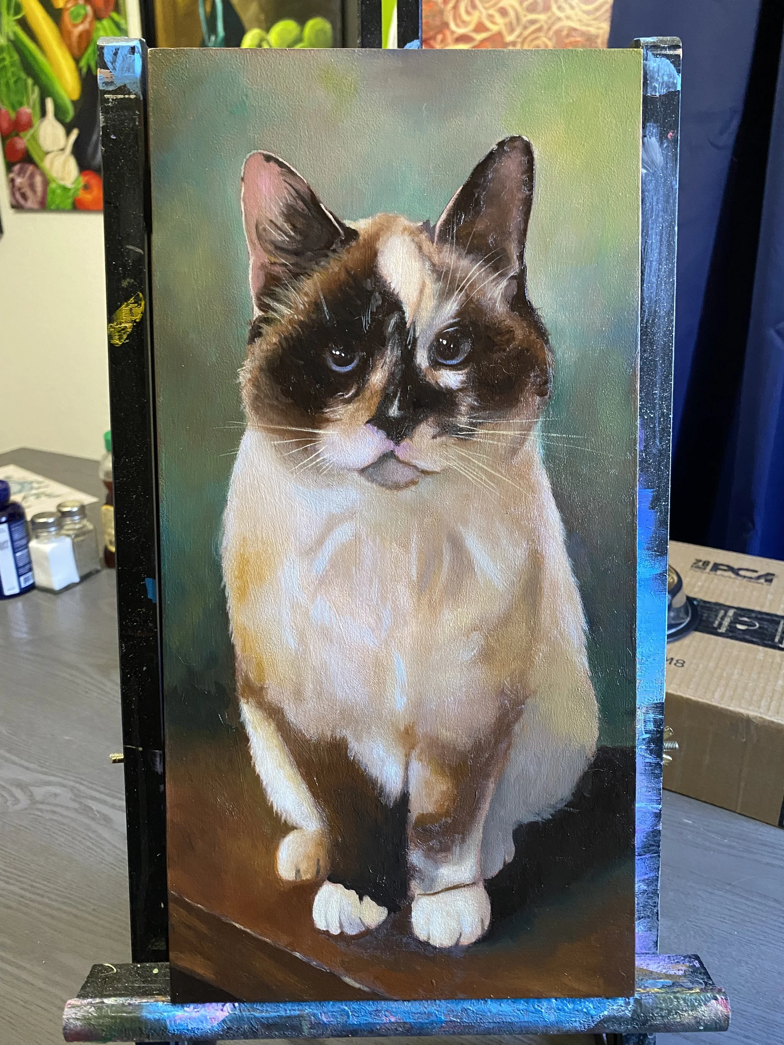 Tom-Cali painting