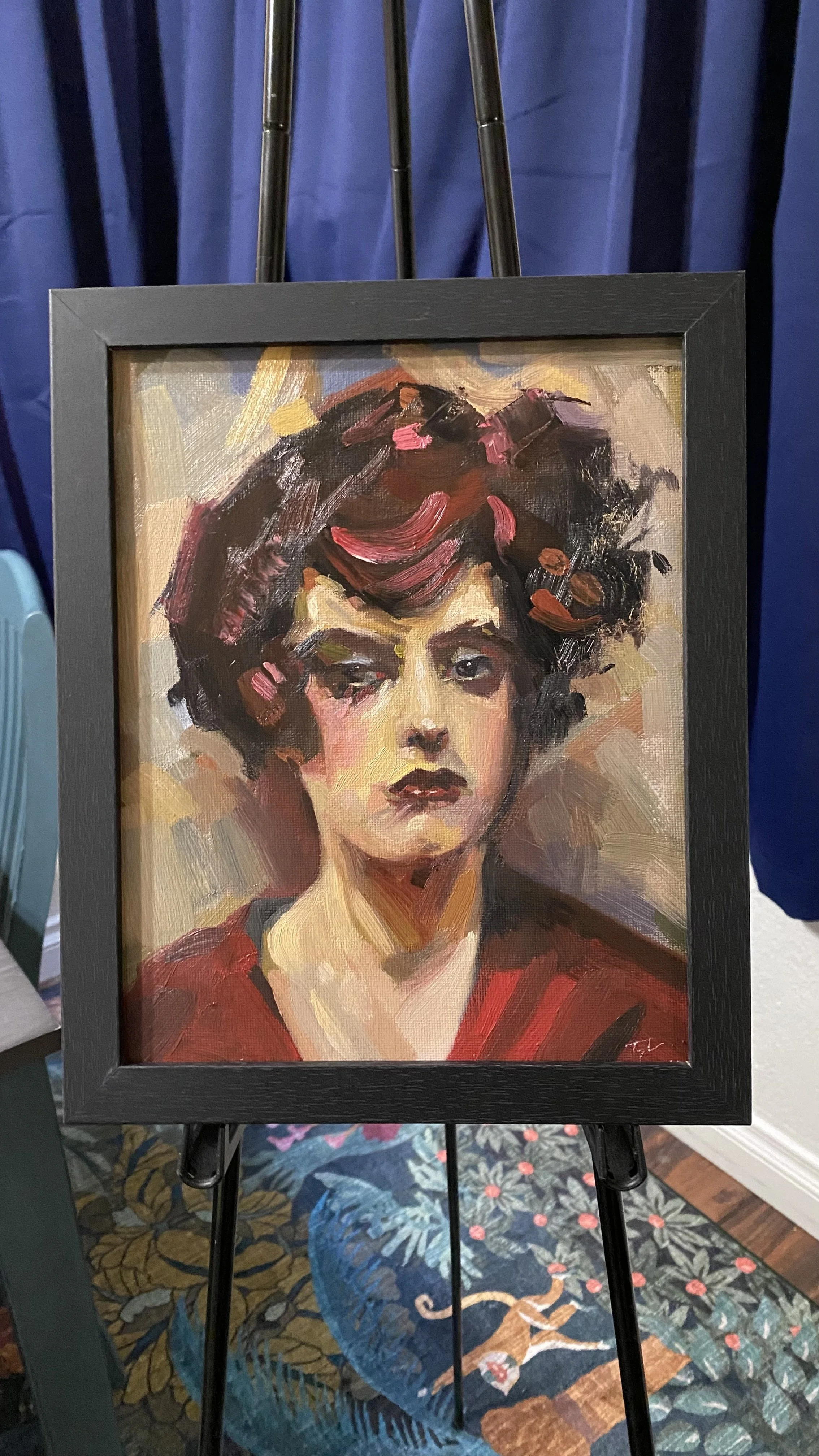 Portrait Study-8X10-Framed