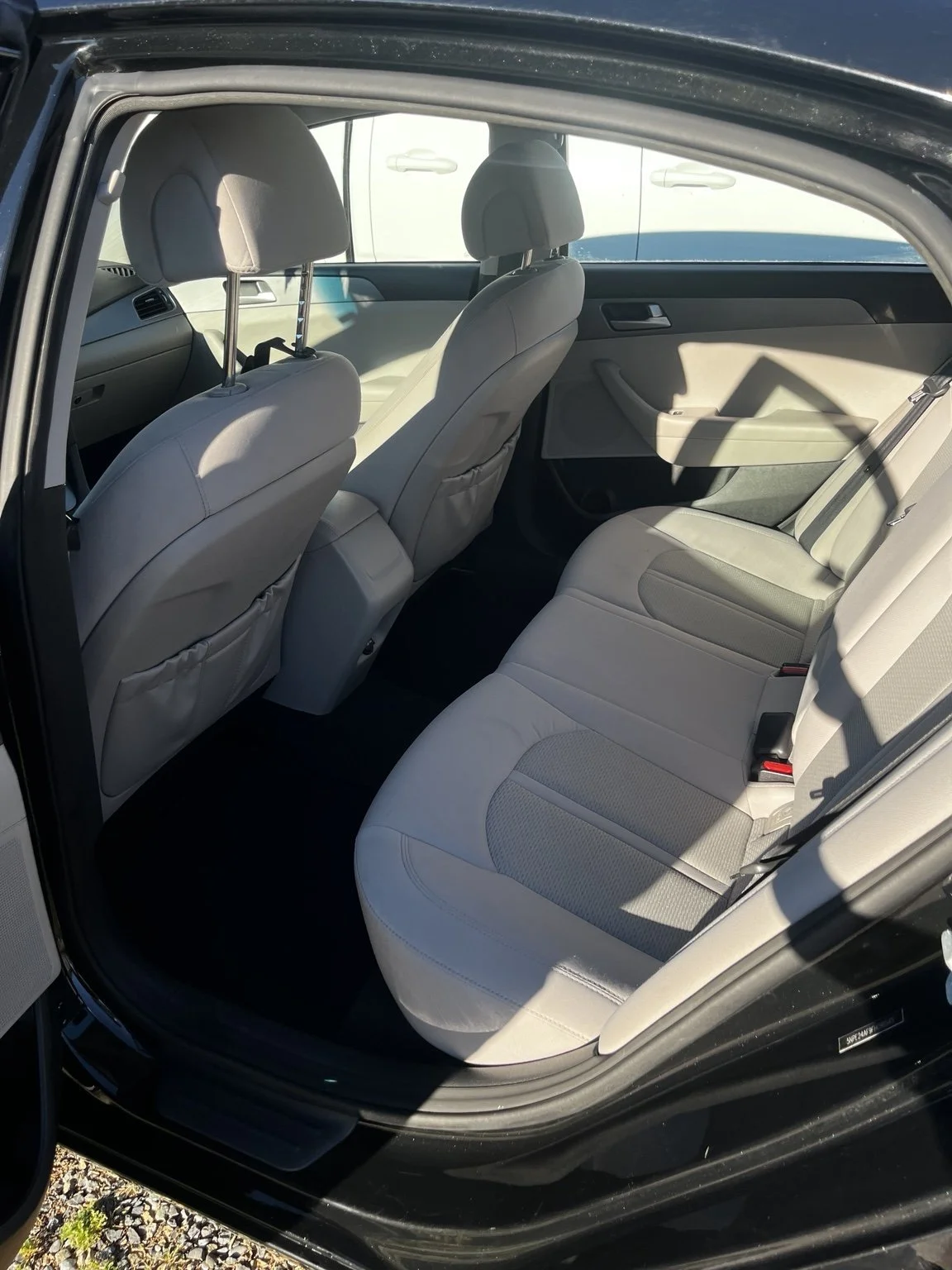 Professional Hyundai interior mold removal and premium interior detailing in Tacoma, WA restoring a clean, sanitized, rear cabin by Bryanz Auto Detailing.