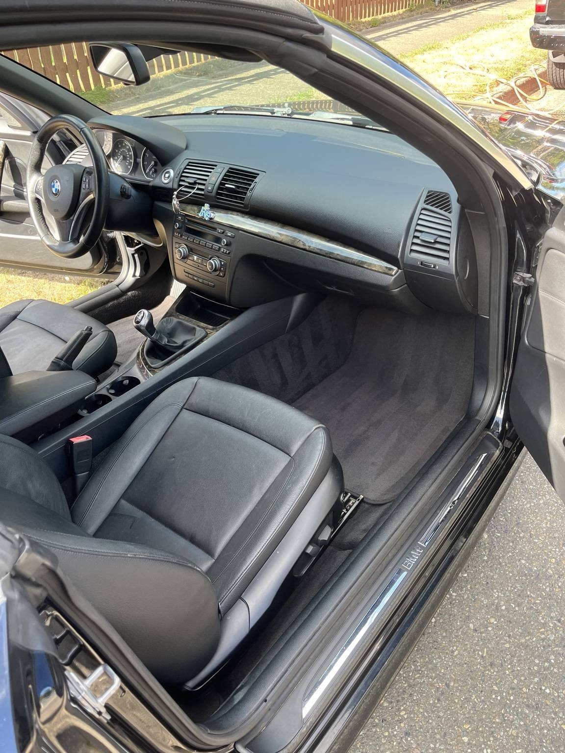 bmw interior detailing service completed in Olympia Washington