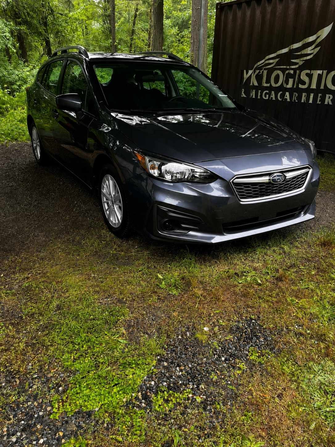 Mobile car detailing service un Graham WA featuring a professionally detailed Subaru exterior by Bryanz Auto Detailing