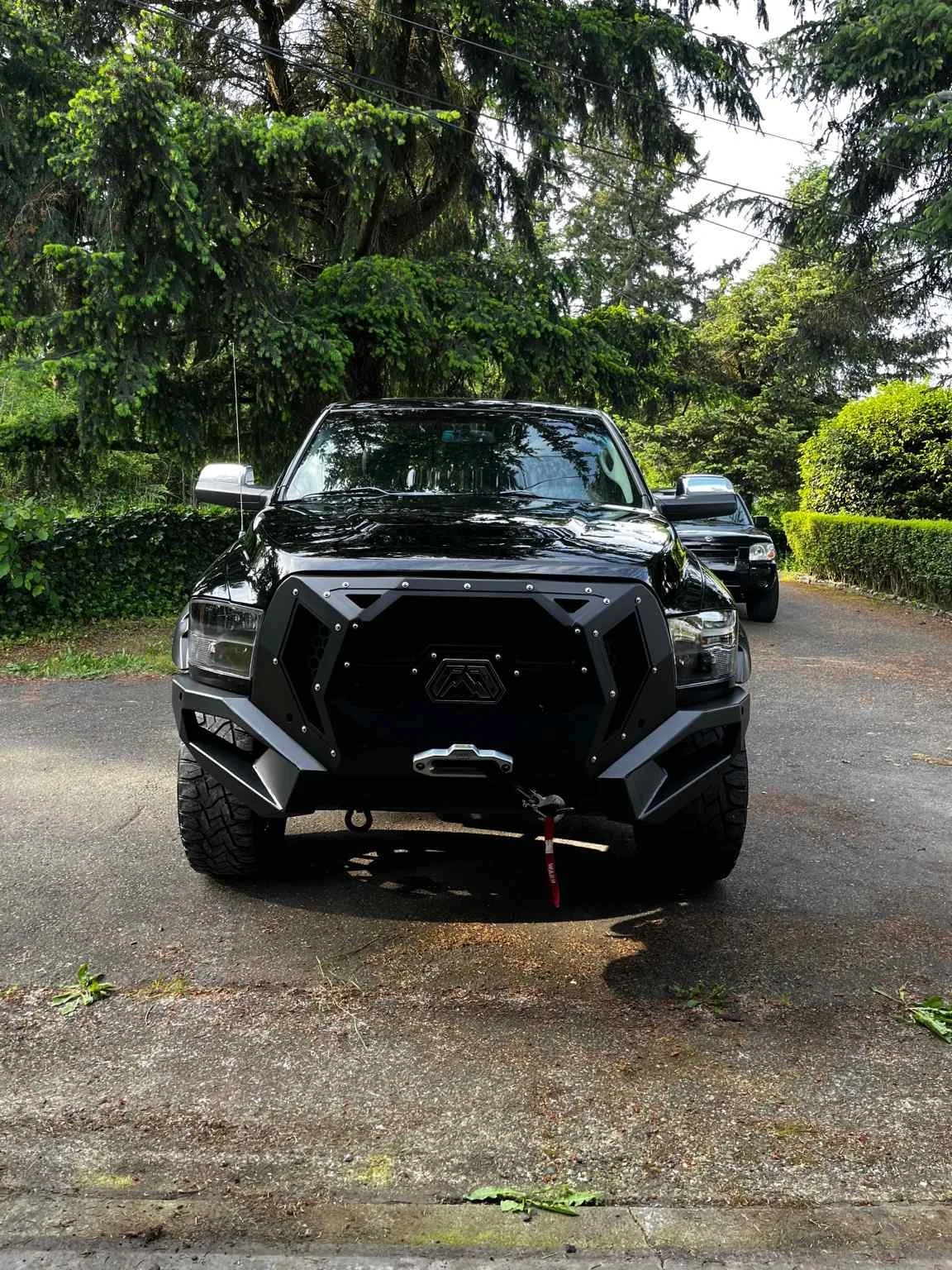 Paint correction results on a RAM truck by BryanzAutoDetailing serving Spanaway, WA.