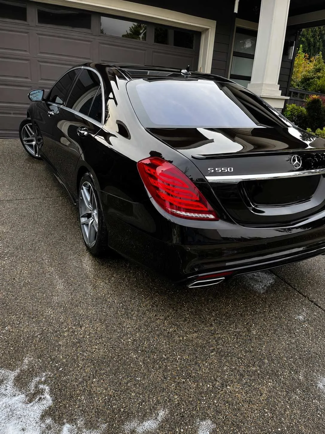 Mercedes-Benz wash and wax mobile detailing service completed in Puyallup WA